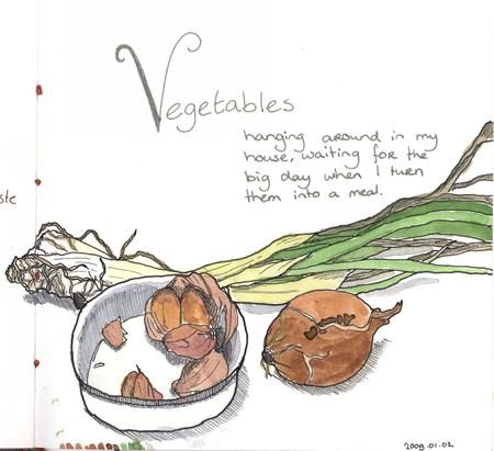 Vegetables .