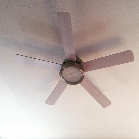 Ceiling fans rock #day80 #toohot