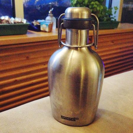 My favourite waterbottle. #day45 #sigg #byob #stainlesssteel